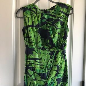 Banana Republic leaf print dress